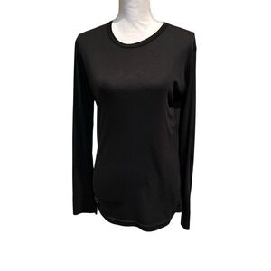 Mountain Hardwear Zeo2 Women's Large Black Long Sleeve‎ Base Layer Shirt